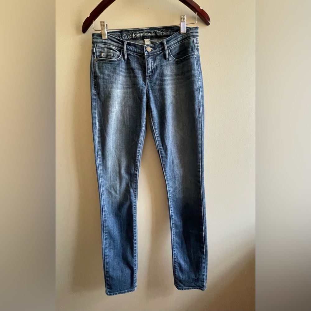 ABERCROMBIE & FITCH - LOW RISE JEANS -  Y2K ERA - SIZE 0